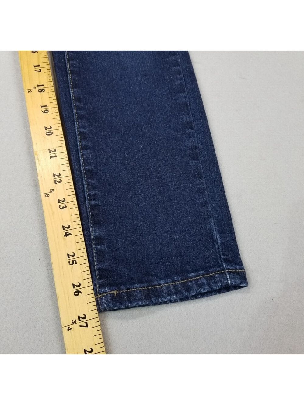 Versona Jeans Size 27 Blue Denim Modern Stretch 26X27 Straight - Picture 4 of 11